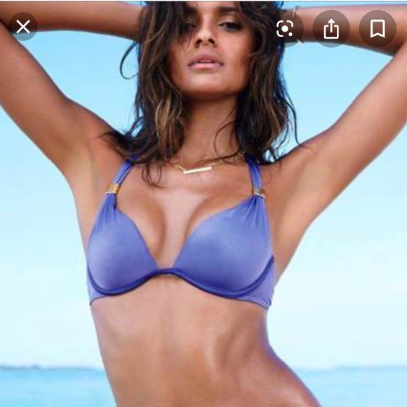 NWOT Victoria’s Secret blue hottie halter 34c - Picture 10 of 15